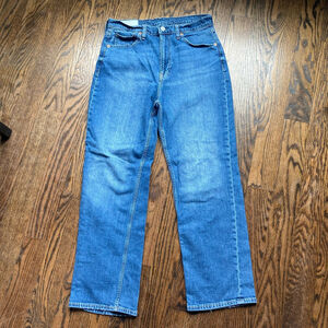 Women's Gap Blue Denim Jeans Size 8 Petite